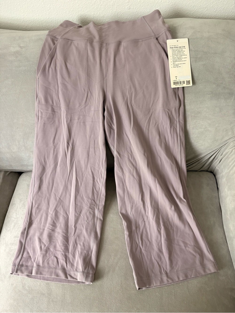 lululemon athletica align wide leg crop